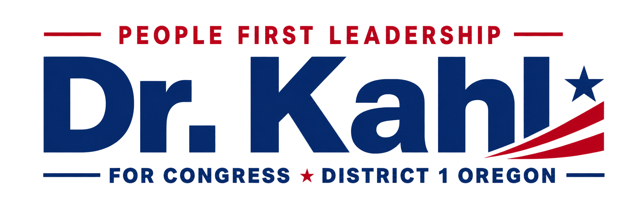 Dr. Kahl for Congress District 1 Oregon